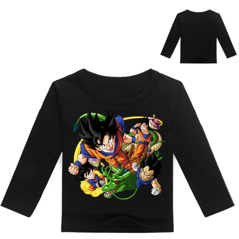 Толстовки для мальчиков с героями мультфильмов Dragon Ball Z Goku DBZ, толстовки для девочек, верхняя одежда, Весенняя детская одежда, детская одежда с длинным рукавом и капюшоном - Цвет: style 11