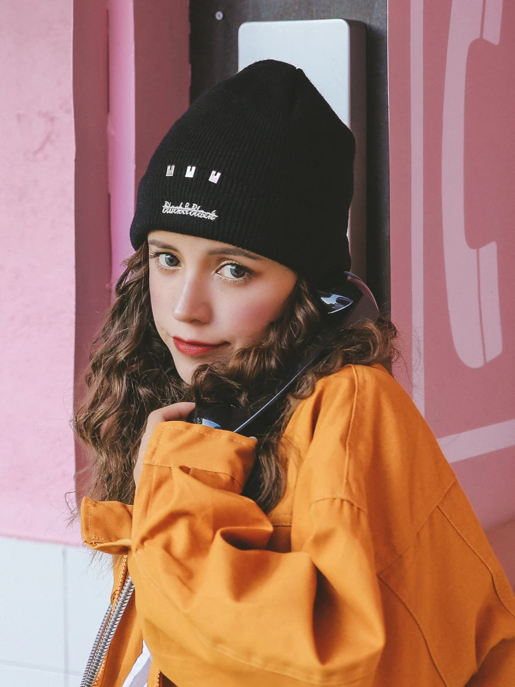 Зимняя вязаная шапка Skullies Beanies мужские зимние шапки для женщин модная мягкая
