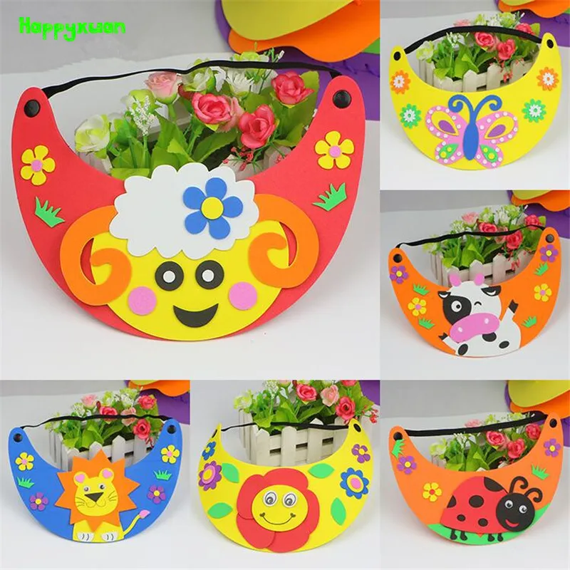 Jardim de Infância Happyxuan Projetos Lote Crianças Faça Você Mesmo Art Craft Kits Grupo Brinquedo Educativo Espuma Eva Adesivos Artesanal Criativa Meninas Presente 8 - 24 Craft Kits Set Brinquedo Educativo Espuma EVA