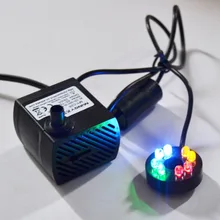 220 V 4 W погружной насос водяной насос с 8 светодиодный погружной насос s