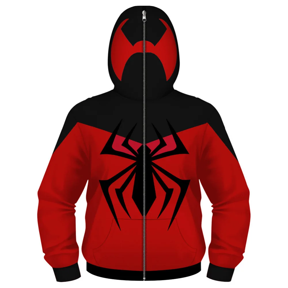 Ultimate Spider-Man Hooded Jacket Red