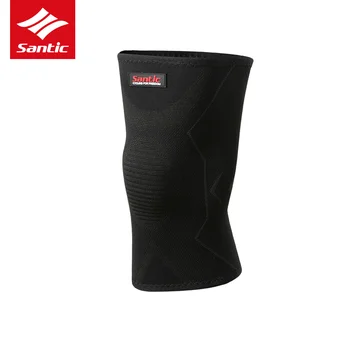 

Santic Knee Protector Outdoor Sports Fitness Volleyball Basketball Knee Brace Support Seamless Running Cycling Knee Pad Kneepads