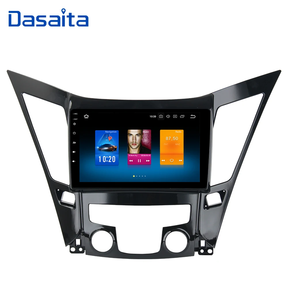 9 &quotips сенсорный экран Android 8 0 1 Din автомобильное радио для hyundai Sonata I40 I45 I50 Аудио