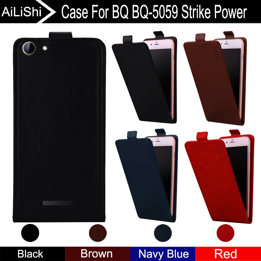 Чехол-книжка AiLiShi для BQ BQ-5059 Strike Power 5059 Вертикальный флип телефона кожа корпуса