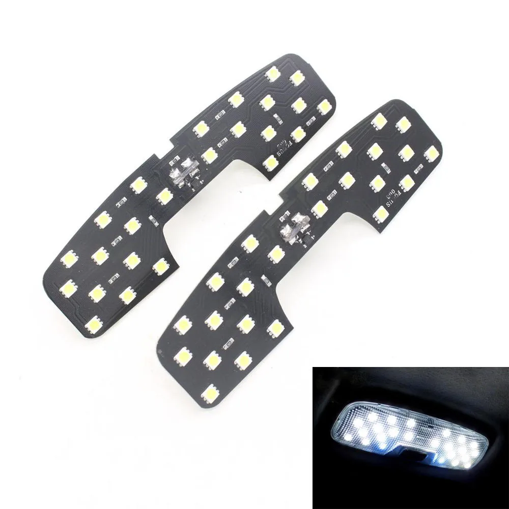 

Dongzhen 2X LED Car Interior Lighting Reading Light Source Fit For Fiesta No Skylight Version Fit For Ecosport Single Switch LED