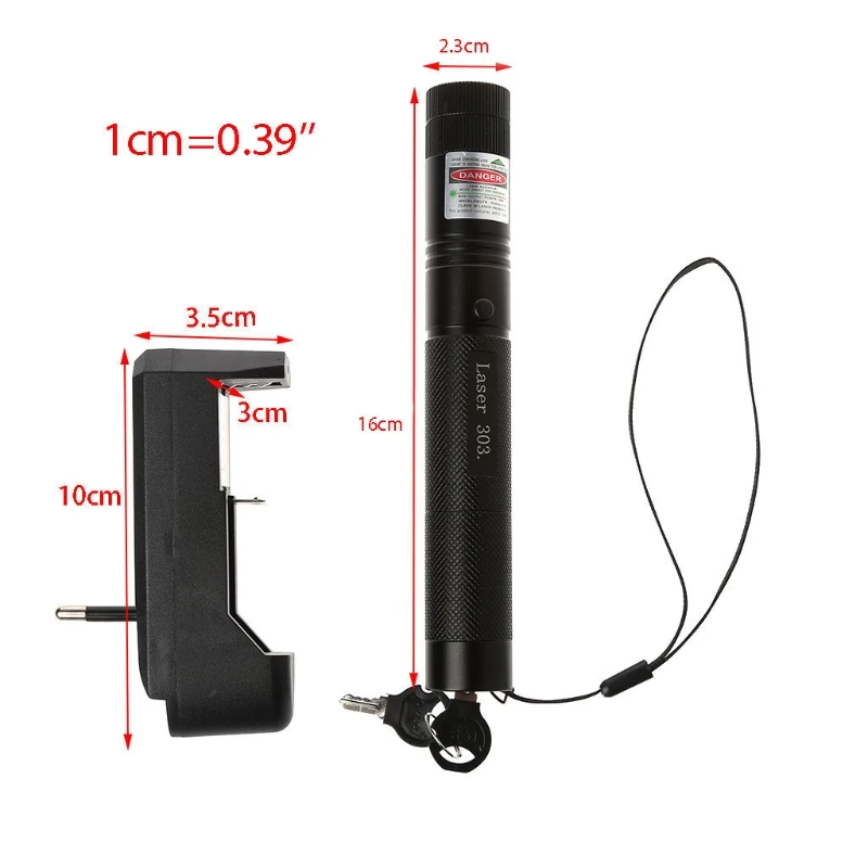 5 ميجا واط العسكرية 532nm 303 الليزر الأخضر مؤشر شعاع الليزر القلم قابل للتعديل التركيز حرق مباراة + 18650 بطارية شاحن الاتحاد الأوروبي/لنا قابس