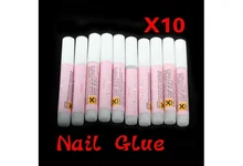 10 X 2g Mini Professional False Nail Art Acrylic Glue Nail Art Decoration Tips Adhesive Tool Makeup Beauty