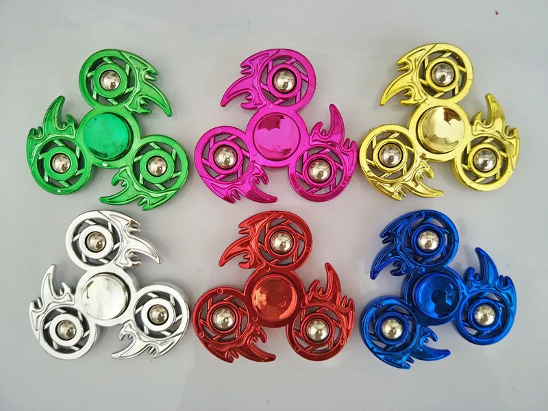 2018 new hot wheels spinning finger to rotate on tenterhooks ABS bone marrow to mobile phone anti decompression toys