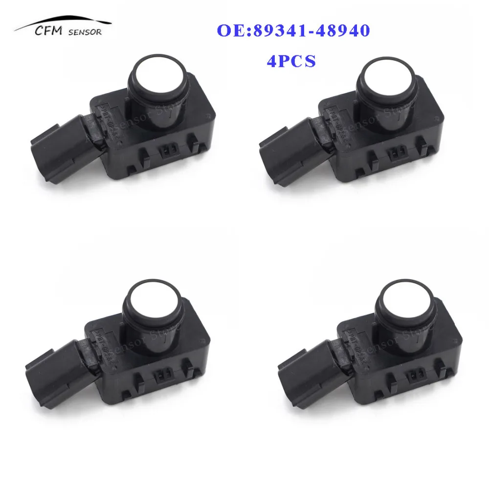 

4PCS 89341-48940 PDC Parking Sensor Bumper Reverse Assist For Toyota