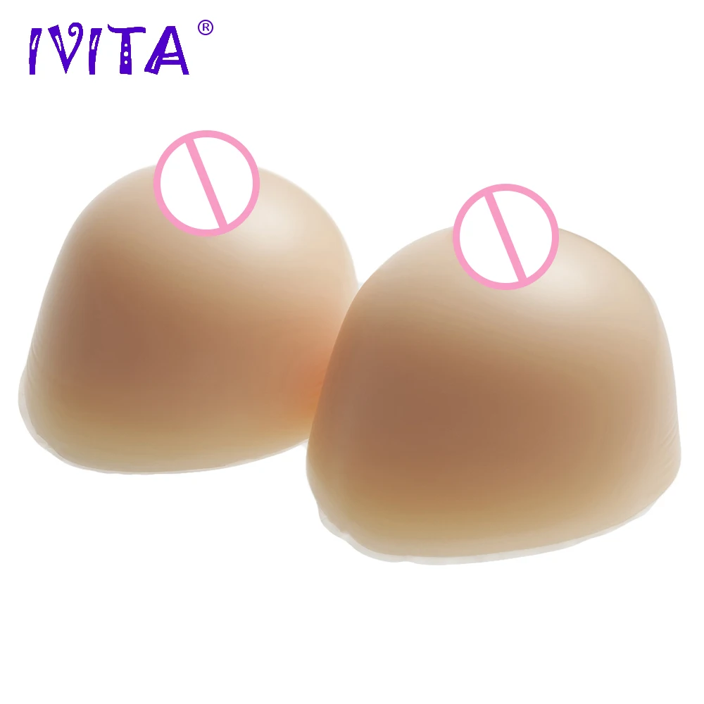 

IVITA 5000g Huge Fake Boobs Realistic Silicone Breast Forms False Breast For Crossdresser Drag Queen Shemale Enhancer Breasts