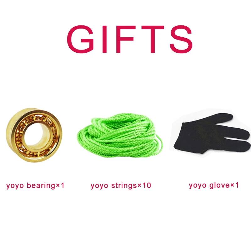 MAGICYOYO-Y01 узел YO-YO 10 шариков из нержавеющей стали KK подшипник Простые Спортивные и тренировочные yoyo 10 струн в подарок