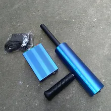 Синий AKS DEX удаленный подземный металлоискатель обнаруживает золото, серебро, медь и детекторы ювелирных изделий