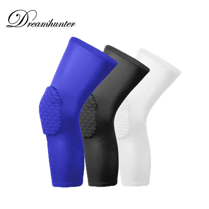 1 pair Knee Pads brace honeycomb Football Volleyball Basketball knee support sports rodilleras Snowboard Kneepad Sport Safety photo