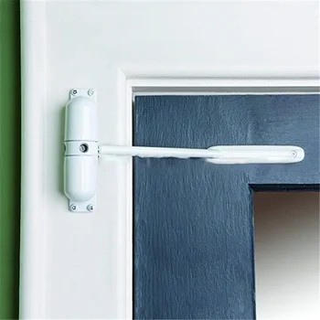 

20-70KG Zinc Alloy Spring Door Closer Automatic Door Closer Mounted Door Stops Adjustable Surface Door Closer Color Random