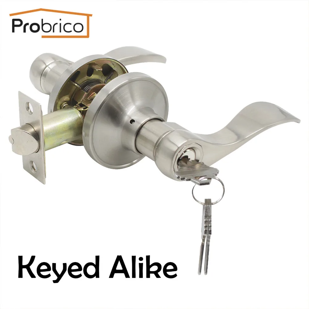 Buy Probrico Keyed Alike Door Lock Stainless Steel