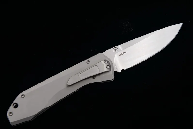 JUFULE сделано 761 шарикоподшипник S35vn TC4 титановая ручка Складной Тактический