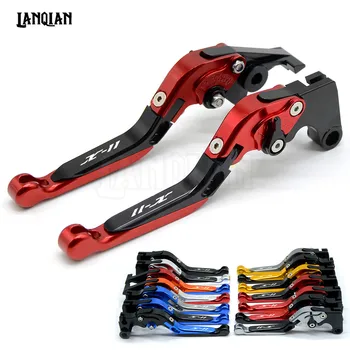 

High Quality Motorcycle Accessories Adjustable Folding Brake Clutch Levers For Honda X-11 X11 X 11 1999 2000 2001 2002