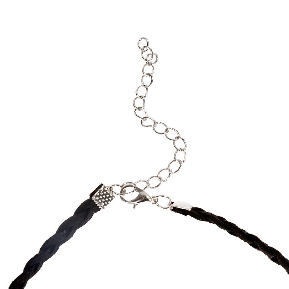 Ожерелье чокер женское из черной кожи с подвеской в виде звезды|fashion jewelry|jewelry