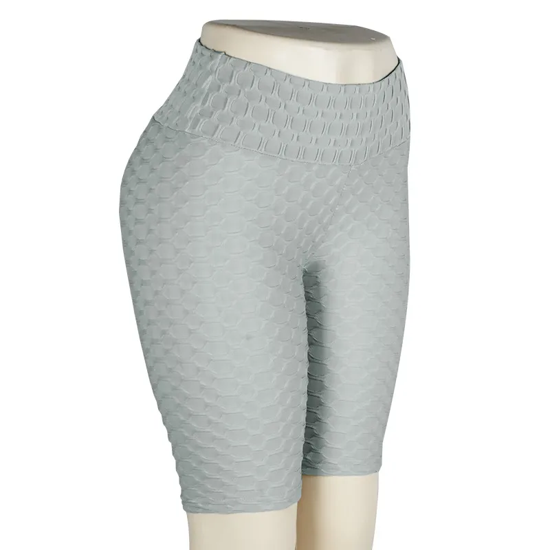 Gray shorts Женские однотонные леггинсы пуш-ап, спортивные леггинсы с высокой талией, женские брюки для фитнеса и бодибилдинга, джеггинсы - Цвет: Gray shorts
