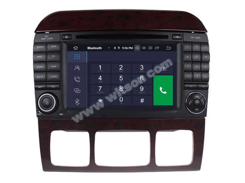 Perfect WITSON Android 9.0 CAR DVD GPS RADIO for MERCEDES-BENZ S CLASS S-W220/S280/S320/S350 audio system with gps car audio gps dvd 10