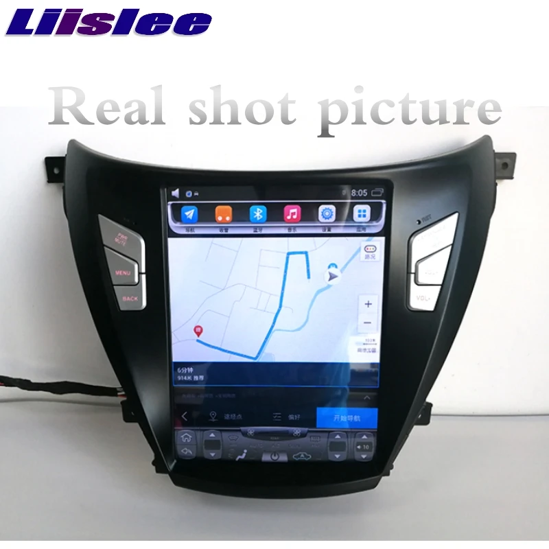 For Hyundai i35 Elantra Avante MD UD 2011~2015 NAVI LiisLee Car Multimedia Player GPS Maps WIFI Audio CarPlay Radio Navigation 4