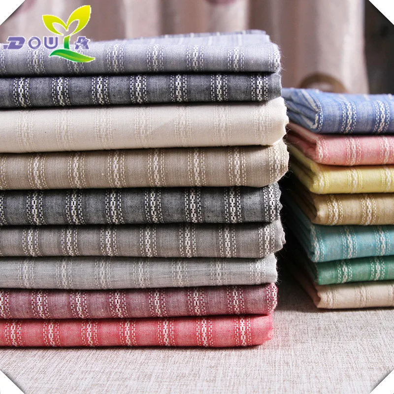 Buy Cotton yarn dyed jacquard fabric in spring and