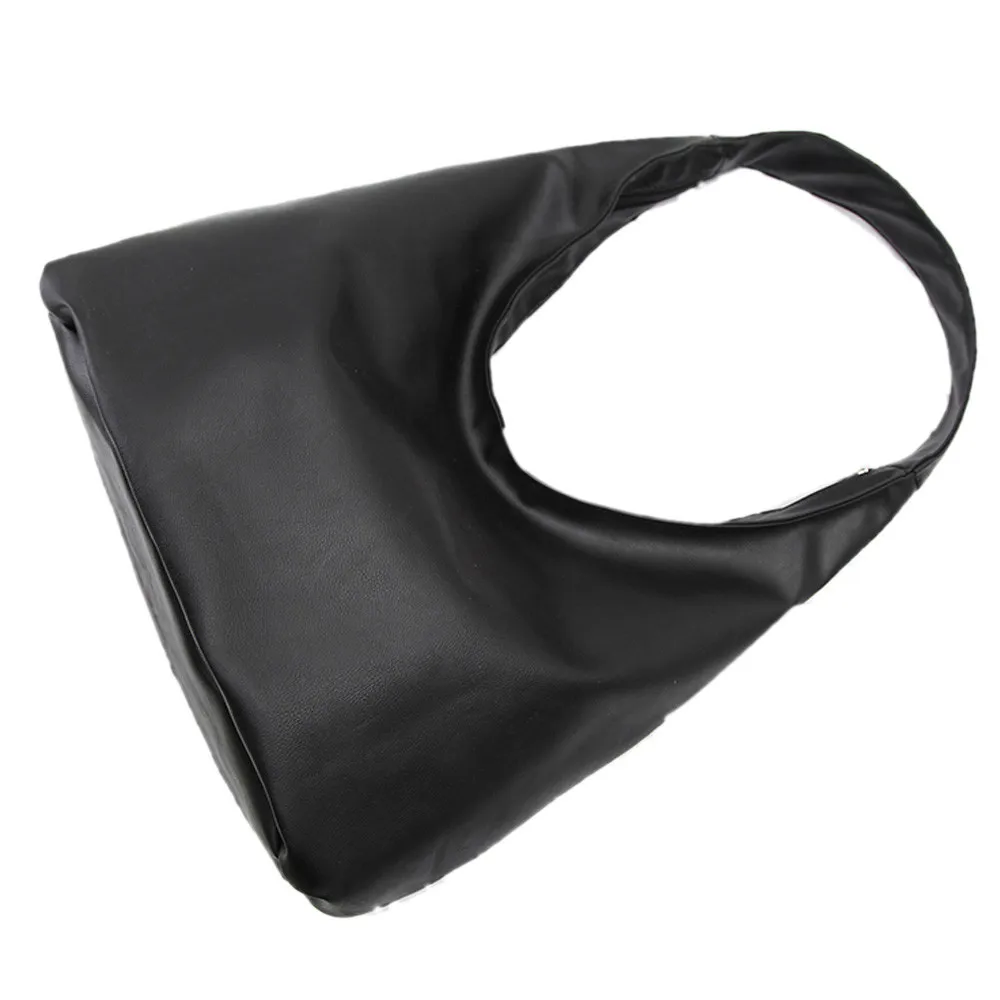 Leewos Girls PU Leather Handbag Shoulder Bag Women Drawstring Hobo Bags
