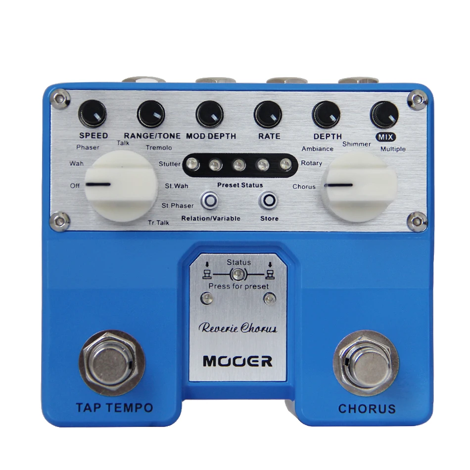 MOOER микро ABY канальный Переключатель педаль эффектов/True Bypass электрические гитарные усилители