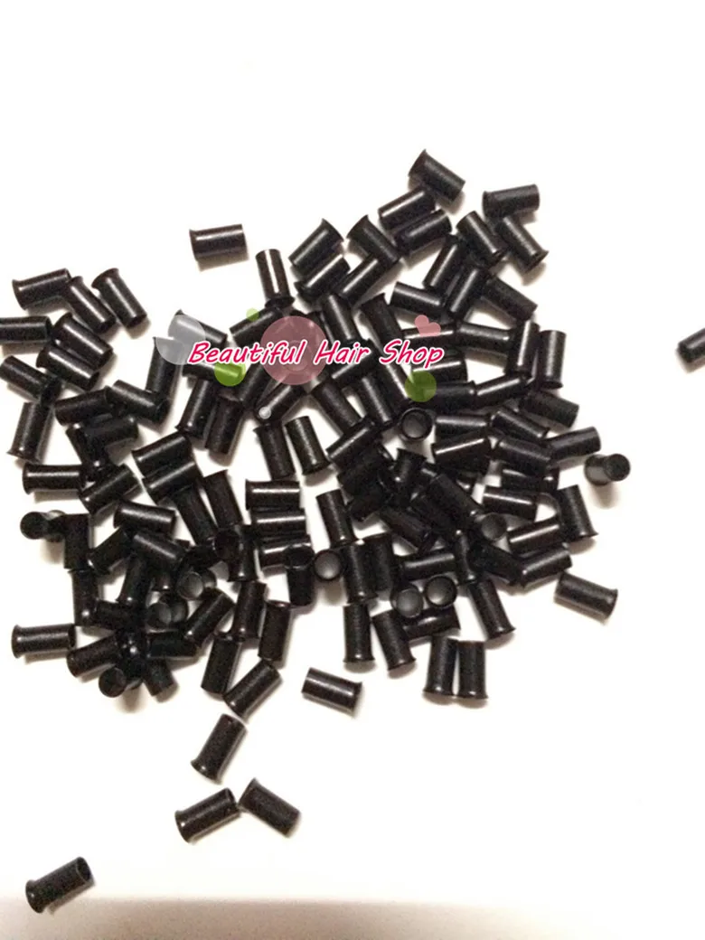 Free shipping 3.0x2.6x6.0mm black flared copper tube of 1000 units per