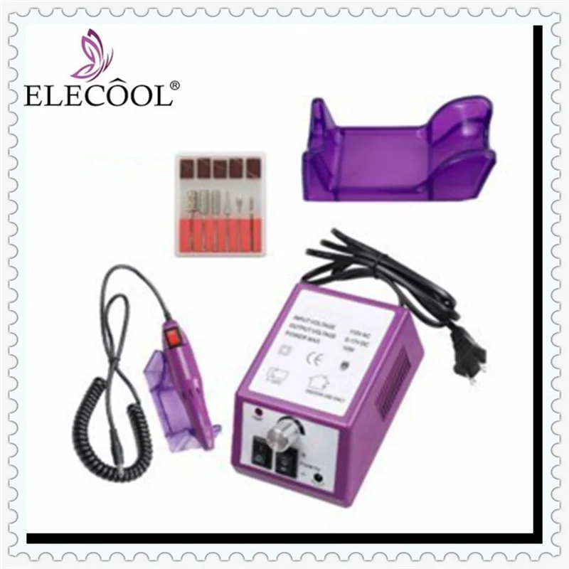 

20000RPM Eu Plug Electric Nail Drill Bits Machine Equipment Cutters Manicure Pedicure Sanding Band Frezy Do Frezarki Manicur HWC