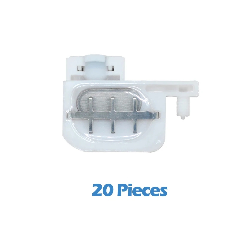 20 шт. головка маленькая чернильная заслонка квадратная для Epson R1800 1900 1390 2400 1100 DX4 DX5