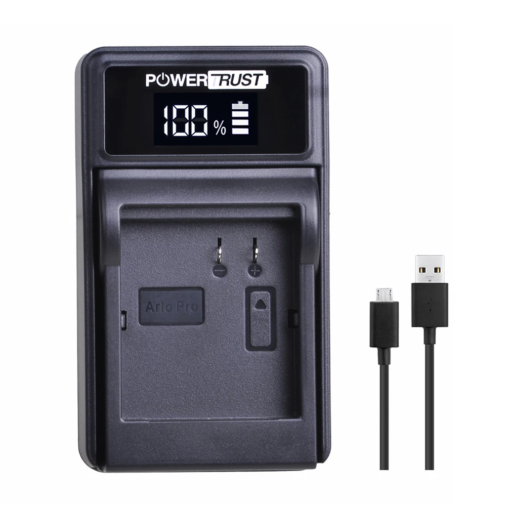 PowerTrust LED USB Charger for Arlo Pro Arlo Pro 2 Arlo Security Light and Arlo Go Rechargeable Battery VMA4410|Camera Charger| - AliExpress