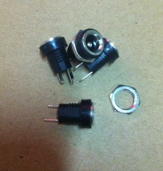 

50PCS/Lot DC022B DC Power Jack Female Panel Mount Connector 5.5*2.1mm