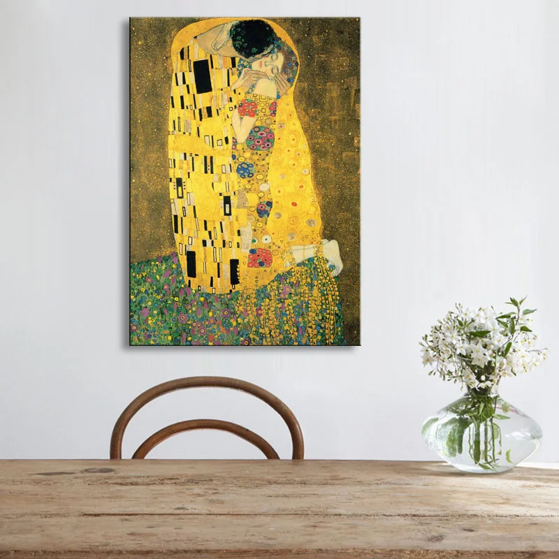 1pieces high-definition print Gustav Klim's mural canvas oil painting poster and wall art living room picture  GSTF-2 (3)