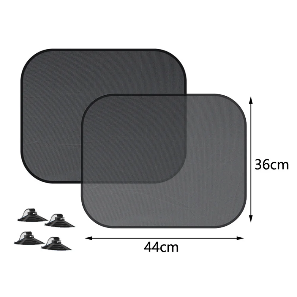 

2pcs Car Shade Cover 3D Photocatalyst Mesh Sunshade Window Screen Sunshade