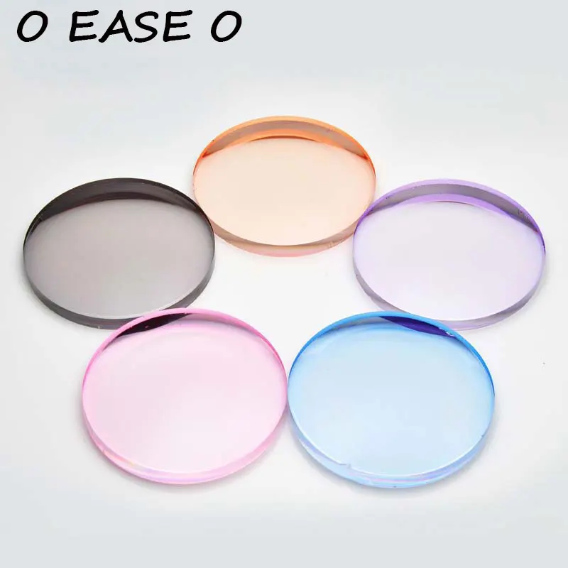 

1.61 Myopic Presbyopia Gradient Tinted Colored Sunglasses With Free Lens Cut and Frame Fitting Service 2017 Optical Lenses