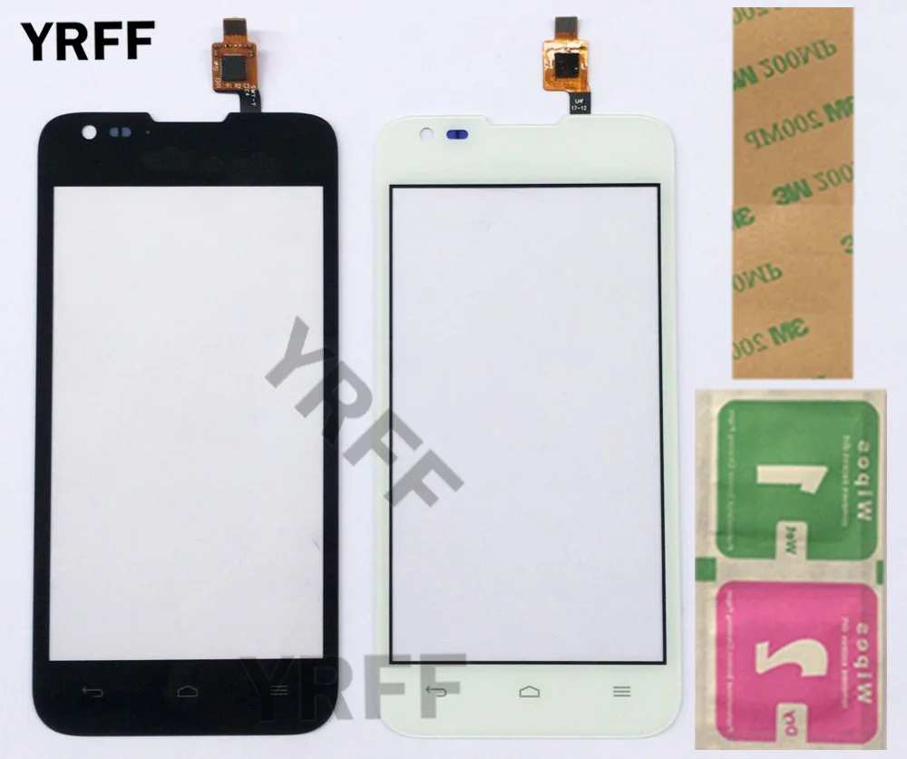 4,5 ''Сенсорный экран для huawei Ascend Y550 Y550-L01 Y550-L02 Y550-L03 Сенсорный экран Панель Сенсор окрашенные запасные части для Стекло сенсорный Экран