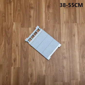 

Closet Organizer Storage Shelf Space Saving Wall Mounted Adjustable Wardrobe Kitchen Rack P7Ding