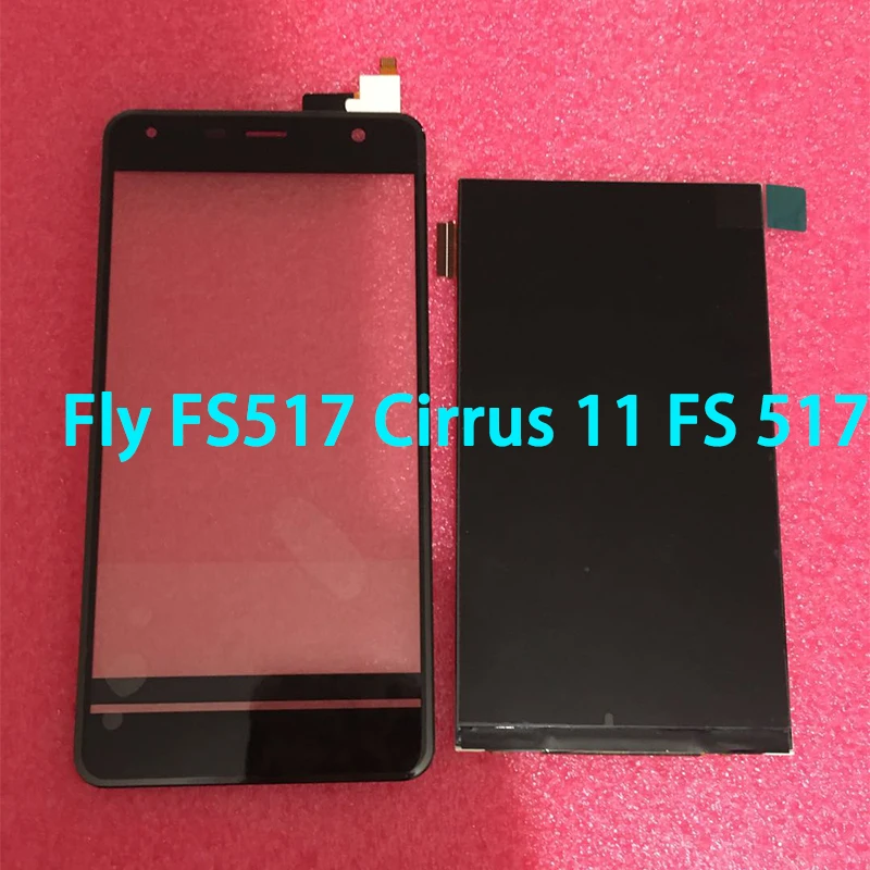 RYKKZ для Fly fs517 cirrus 11 FS 517 lcd добавляющий кодирующий преобразователь сенсорного экрана в сборе Замена