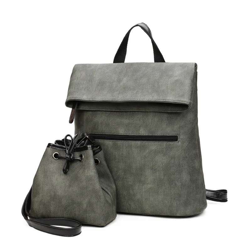 Брендовый кожаный женский рюкзак большой емкости, рюкзаки для путешествий, простые сумки на плечо для девочек, модная поясная сумка, Mochilas Mujer