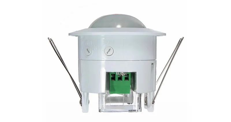 AC 220 V-240 V 50Hz 360 градусов Мини потайные пассивные инфракрасные потолочный размещение движения Сенсор детектор переключатель дома инструмент Толс светильник