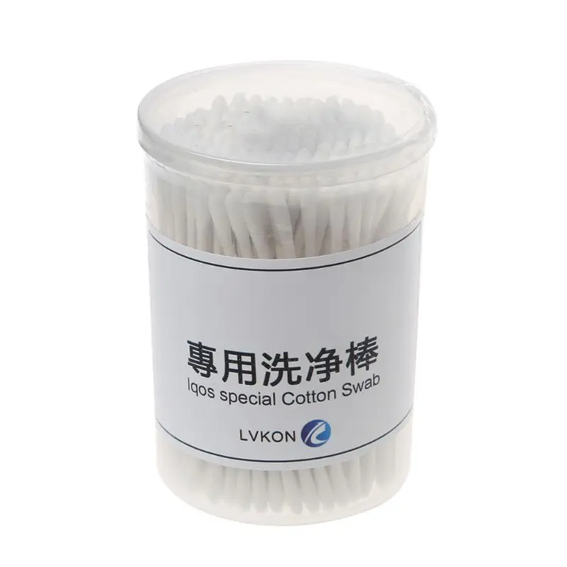 

220pcs Cleaning Cotton Stick For IQOS Safety E Cigarette Heating Cartridge Vape Clean Tool