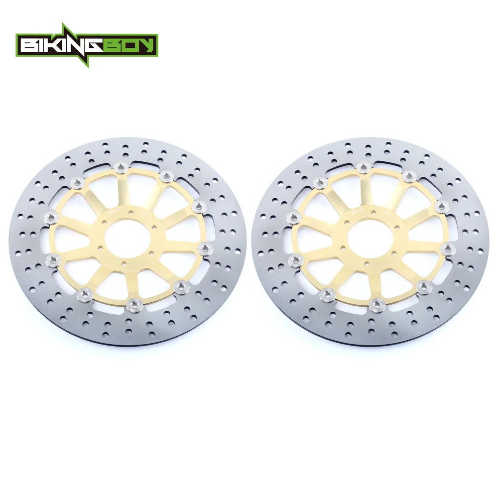 BIKINGBOY передние тормозные диски роторы RS 250 R GP 90-97 TSR 99- CB400N 82-88 VFR 750 F 94-98 CBR 400 RR 88-94 RVF400