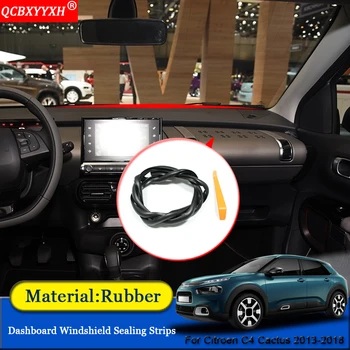 

Car-styling Anti-Noise Soundproof Dustproof Car Dashboard Windshield Sealing Strips Accessories For Citroen C4 Cactus 2013-2018