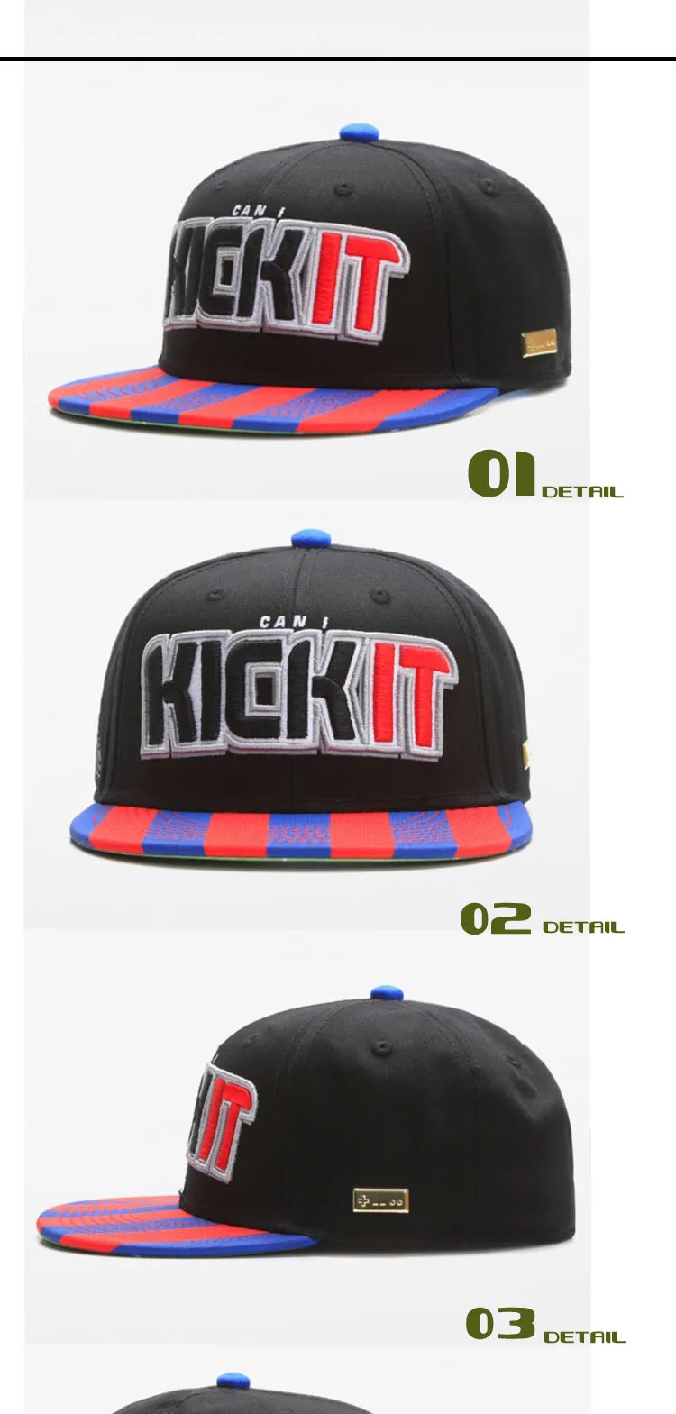 Бренд PANGKB, кепка KICKIT, модный головной убор в стиле хип-хоп, для ...