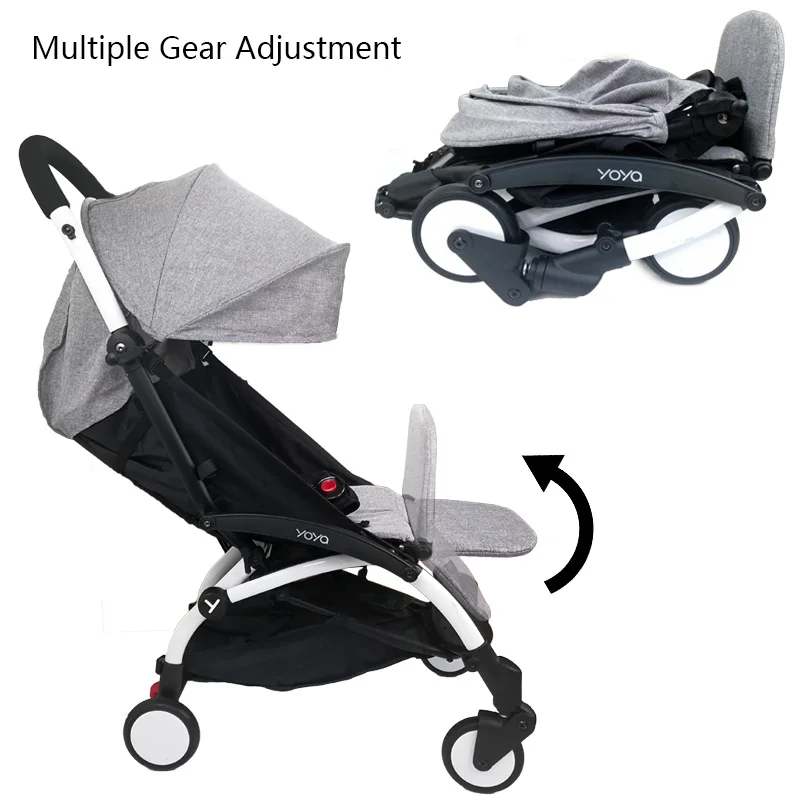 Tanie Wózki dla dzieci stopy przedłużają podnóżek dla Babyzen Yoyo + Yoya BabyTime wózek przedłużający podnóżek pedał akcesoria dla wózków dziecięcych