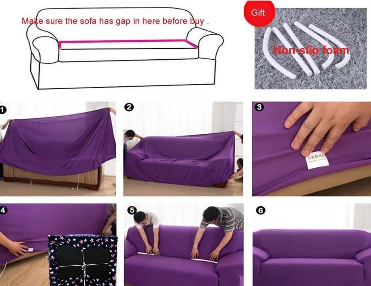 Все включено для струйной печати дизайн эластичные покрывала для дивана стрейч Non-slip секционный пледы Чехлы для дивана кровати протектор