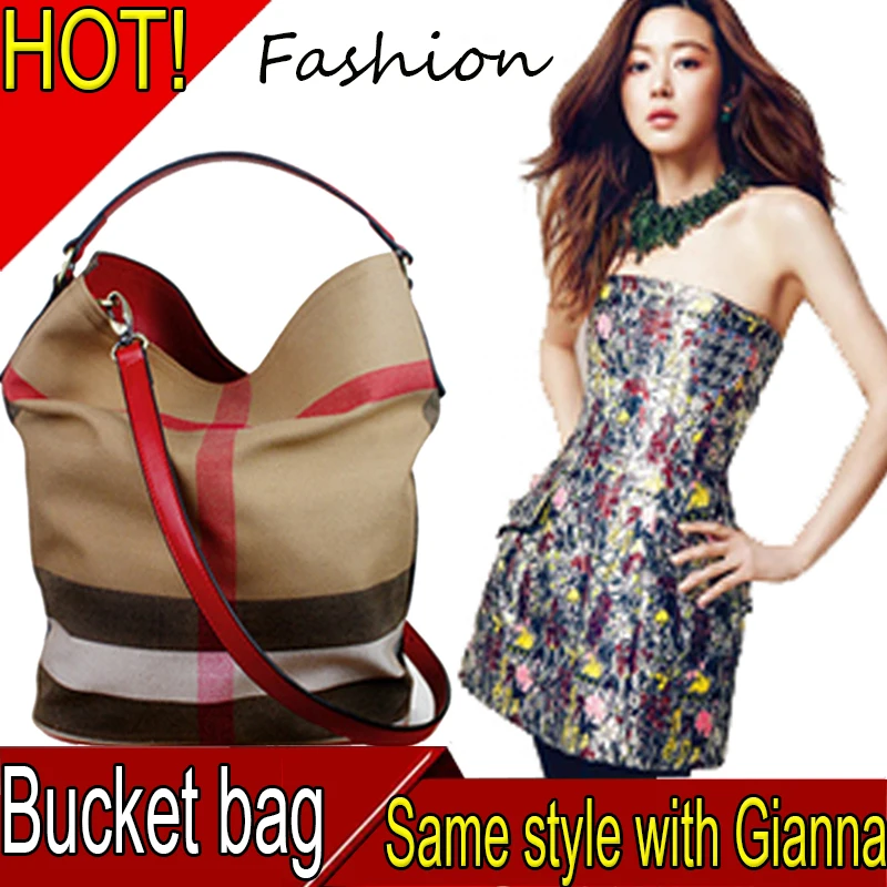 

New Women canvas Bag Handbag Embossed Crossbody bags brand Tote fashion Women messenger bags Shoulder bag Bucket