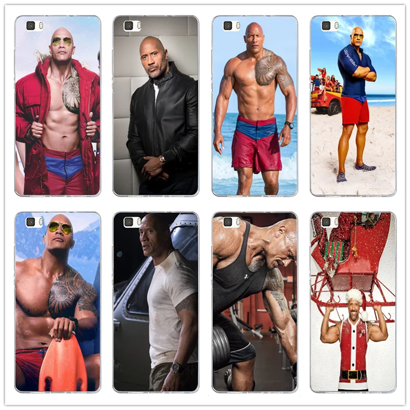 

The Rock Dwayne Johnson For Huawei P8 P9 P10 P20 Mate 10 Pro Y5 Y6 II Y7 Honor 6X 7X 9 Lite Shell Soft TPU Phone Cases Cover