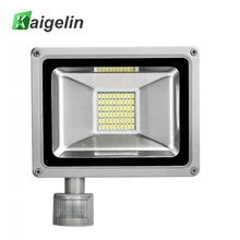 30W 220 V-240 V инфракрасный датчик движения из PIR Светодиодный прожектор светильник 3300LM движения PIR Сенсор Светодиодный прожектор светильник светодиодный потолочный светильник для использования вне помещений светильник Инж